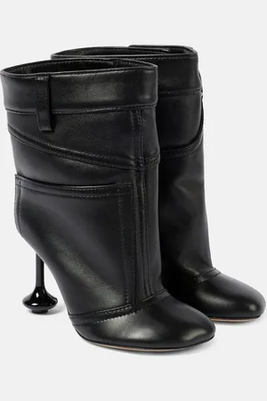 Loewe Toy Panta 90 leather ankle boots