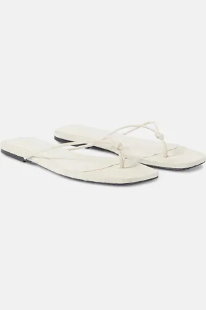 Totême The Knot suede thong sandals
