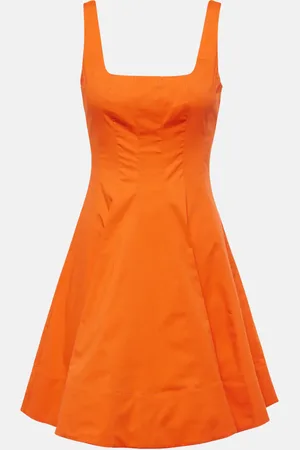 Staud Wells cotton poplin minidress