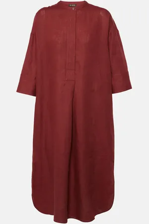 Loro Piana Lindsie linen kaftan
