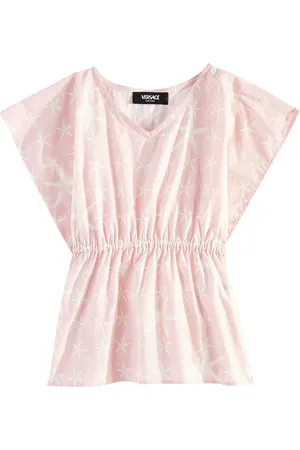 VERSACE Printed cotton kaftan