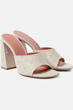 Amina Muaddi Brigitte Slipper 95 mules