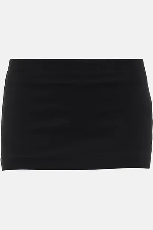 Balenciaga Cycling jersey crÃªpe miniskirt