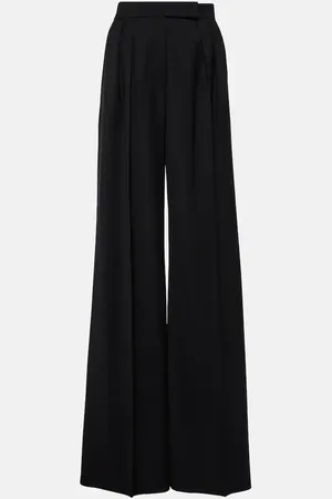 Max Mara Rimini virgin wool wide-leg pants