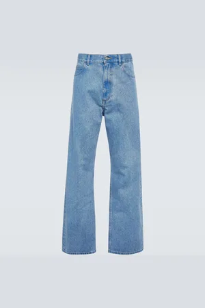 Marni High-rise wide-leg jeans