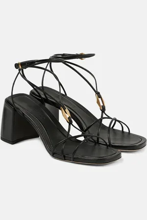 Jimmy Choo Onyxia 70 leather sandals
