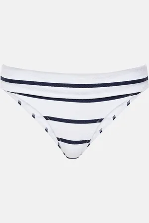 Heidi Klein Fold Over striped bikini bottom