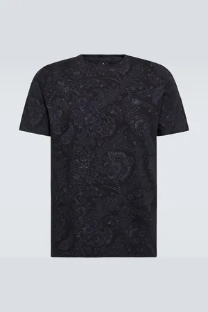 Etro Paisley cotton jersey T-shirt