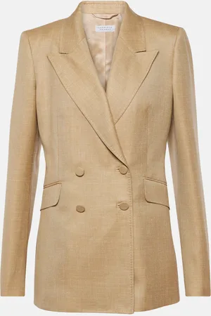 GABRIELA HEARST Wool, silk and linen blazer