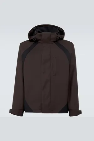 Loro Piana Paneled wool-blend jacket
