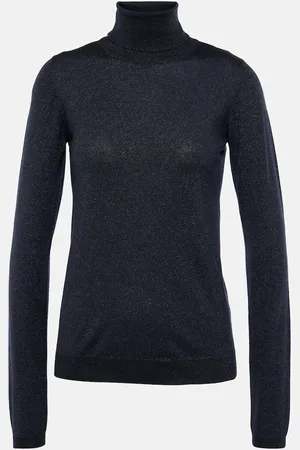 Brunello Cucinelli Turtleneck cashmere-blend top
