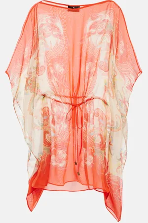 Etro Printed silk kaftan