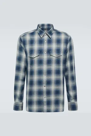 Tom Ford Checked cotton Western shirt