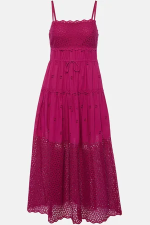 ULLA JOHNSON Isadore cotton voile maxi dress