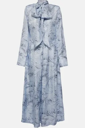Stella McCartney Printed silk maxi dress