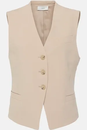 Vince Linen-blend vest