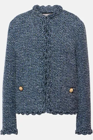 VALENTINO Tweed denim jacket