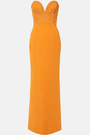 Rebecca Vallance Sirene strapless corset gown