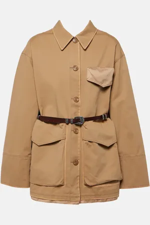 Dorothee Schumacher Perfect Match belted cotton jacket
