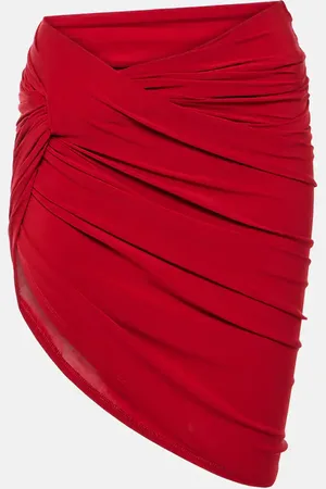 Jacquemus La Mini Jupe Drapeado jersey miniskirt