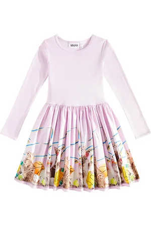 Molo Casie printed cotton-blend dress
