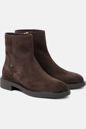 Gianvito Rossi Lexington suede ankle boots