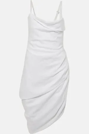 Jacquemus La Robe Saudade draped minidress