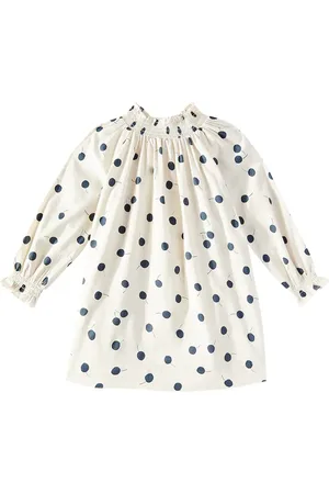 BONPOINT Fleur printed shirred cotton dress