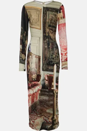 Vivienne Westwood Boulle printed midi dress