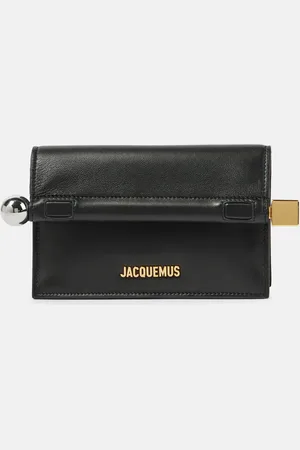 Jacquemus La Petite Pochette Rond CarrÃ© leather clutch
