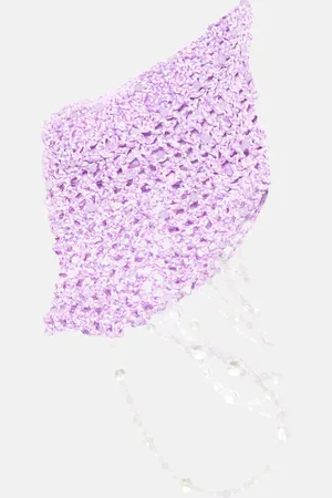 SUSAN FANG Beaded crochet top