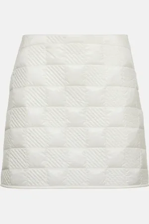 Moncler Logo quilted miniskirt