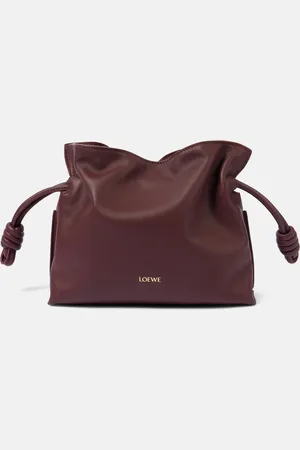 Loewe Flamenco Mini leather clutch
