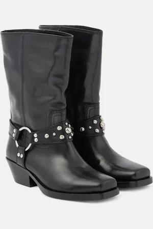 Isabel Marant Antya leather cowboy boots