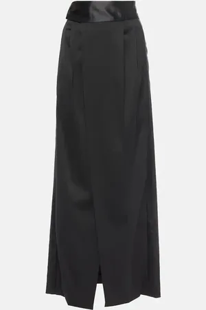 Maison Margiela Ruched maxi skirt
