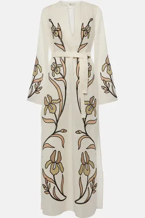 Tory Burch Printed linen kaftan