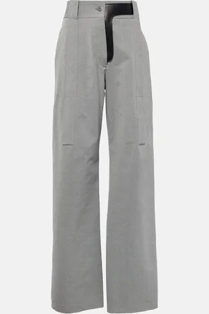 Salvatore Ferragamo High-rise straight pants