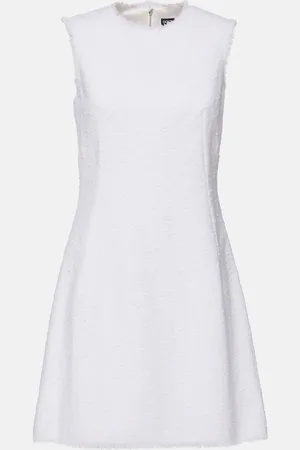 Dolce & Gabbana Capri cotton-blend tweed minidress