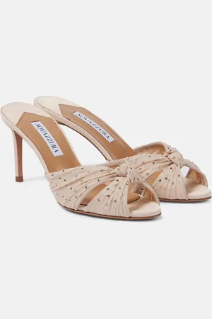 Aquazzura Slow Kisses 75 mules