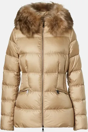 Moncler Boed shearling-trimmed down jacket