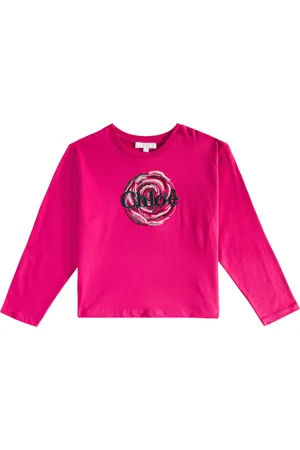 Chloé ChloÃ© Kids Logo cotton top