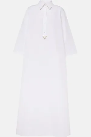 VALENTINO Cotton and linen kaftan