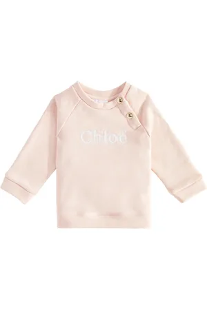 Chloé ChloÃ© Kids Baby logo cotton jersey sweatshirt