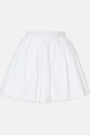 Patou Cotton miniskirt