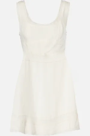 RIXO London Ronan lace-trimmed minidress