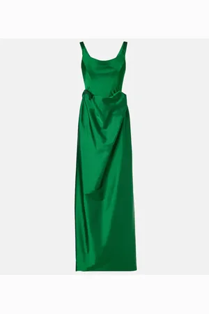 Vivienne Westwood Nova Camille satin corset gown
