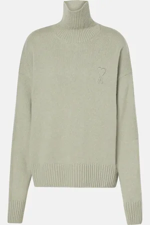 Ami Ami De CÅur wool and cashmere turtleneck sweater