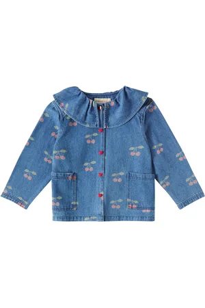 Konges Sløjd Konges SlÃ¸jd Margot Frill printed denim shirt