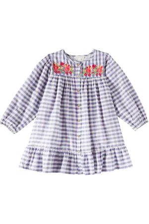 Louise Misha Massilia checked cotton dress
