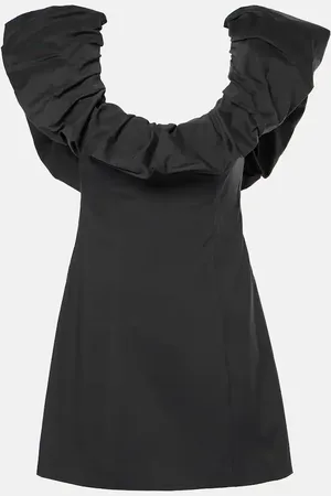 SIR Jones ruffled cotton-blend minidress